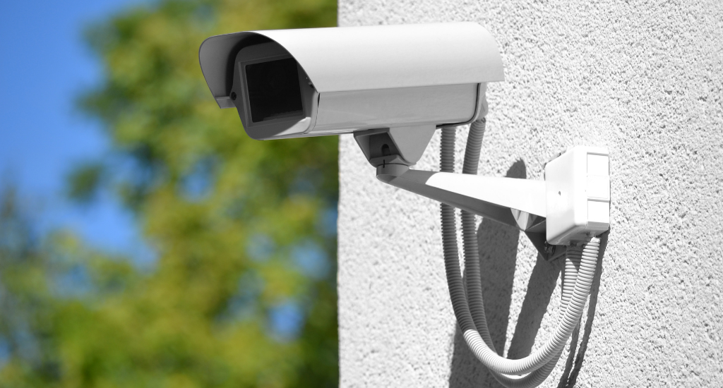 Wired security cameras